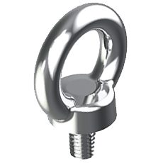 Рым-болт М6 мм DIN 580 сталь А2