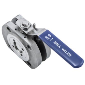 Кран шаровой межфланцевый нержавеющий DN100 PN16 / WOG200 AISI 316L / 1.4404