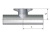 Тройник Сварка-Кламп-Сварка короткий DT-4.1.2-2 (DT-15)