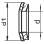 Шайба c EPDM-уплотнением 8,4/22 мм сталь А2