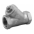 Фильтр сетчатый угловой нержавеющий DN65 (2 1/2") PN40 AISI 316 / 1.4401