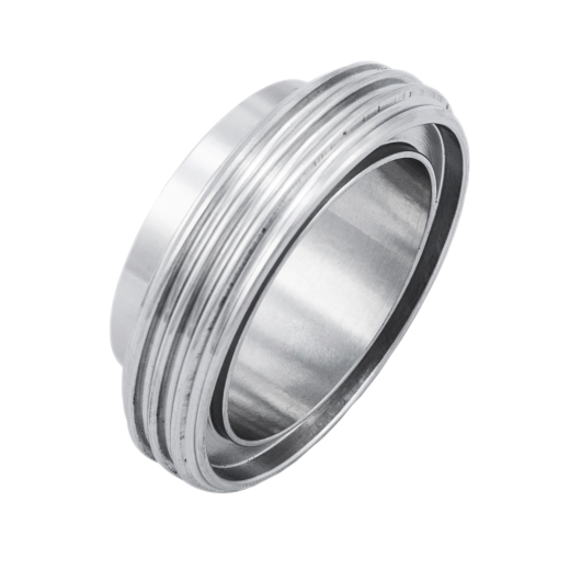 Штуцер резьбовой нержавеющий DN76 SMS AISI 304 (L) / 1.4301 (7) / 08X18H10