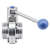 Затвор дисковый нержавеющий DN32 M-M DIN 11851 AISI 316L / 1.4404 (вкладыш EPDM)
