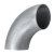 Отвод нержавеющий 17,2х2,0 EN 10253-3 AISI 316L / 1.4404 90 гр. матовый